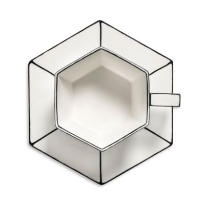 Carte Blanche Cappuccino Cup & Saucer