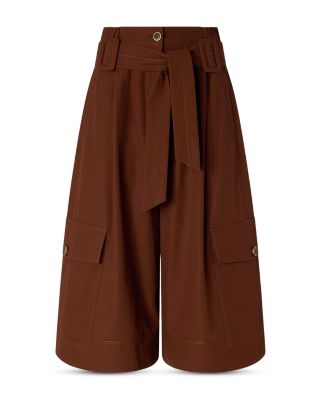 Patricia Bermuda Cotone Fluido Shorts