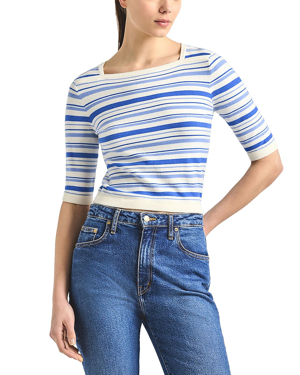 Derek Lam 10 Crosby Andora Stripe Tee