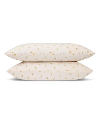 Posy Bud Linen Blend Pillowcase Pair, Standard