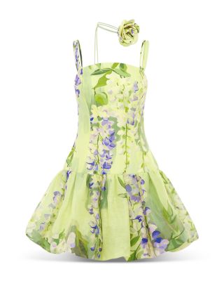 Lorena Puff Mini Dress