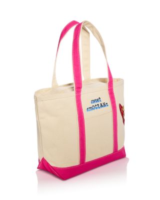 Surf Sweet Emoceans Large Canvas Tote Bag