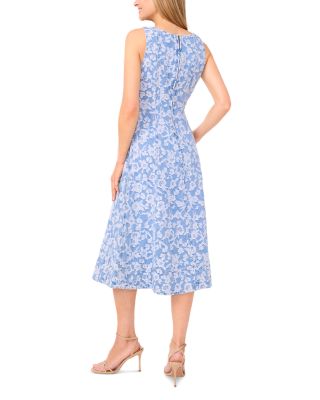 Ted Baker Women's Nara Rose Print Princess Seam Dress - Blue - Size 10 - Granada Sky
