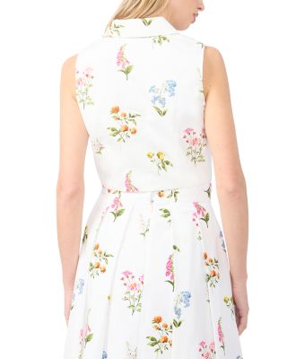 York Sleeveless Collared Top