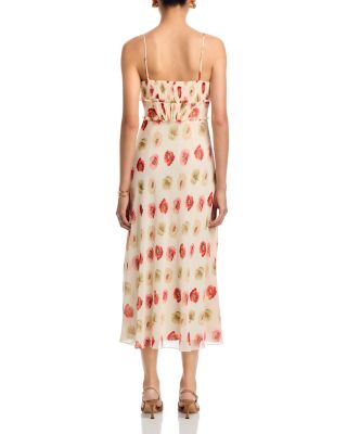 Floating Poppies Carline Dress