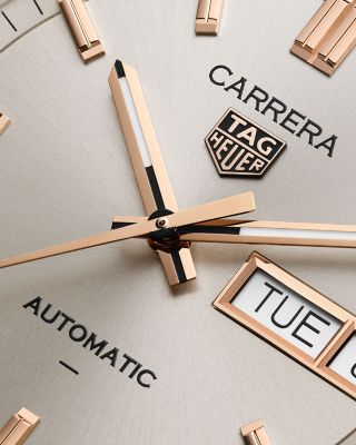 Carrera Two Tone Day Date Watch, 41mm