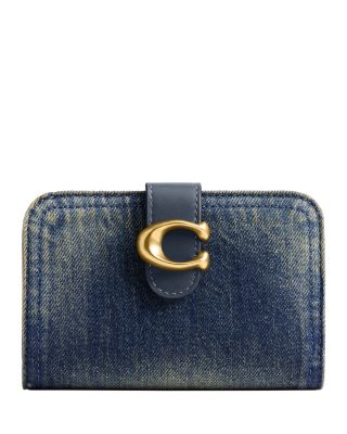 Tabby Wallet In Cotton Denim