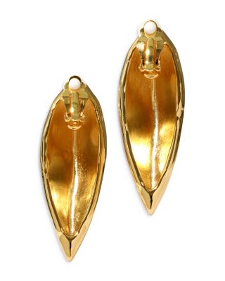 Brut Armor Clip On Drop Earrings 