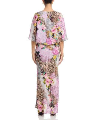Izel Cape Maxi Dress