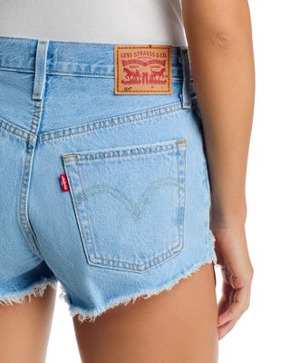 501 Micro High Rise Jean Shorts in Ojai Luxor Heat