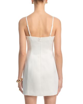 York Satin Minidress