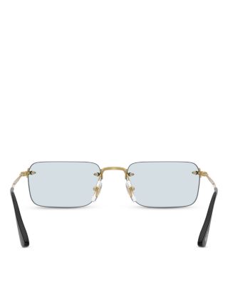 Luc Rectangular Optical Glasses, 55mm