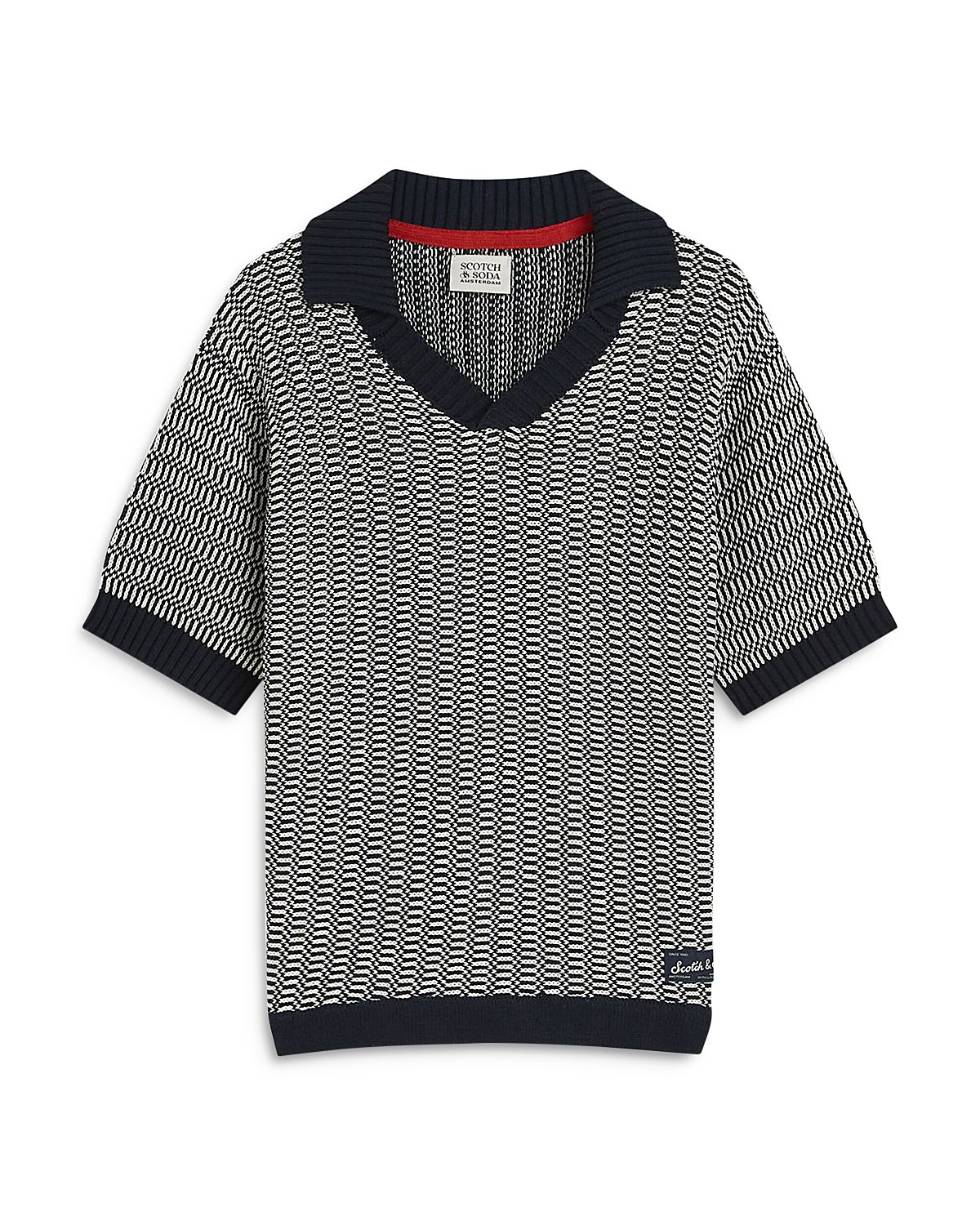 Scotch & Soda Boys' Relaxed Knit Polo - Little Kid, Big Kid