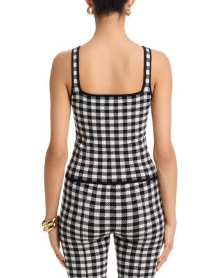 Gingham Knit Top & Pants - Exclusive