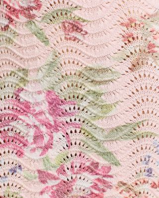 Floral Sweater Knit Tank Mini Dress - Exclusive