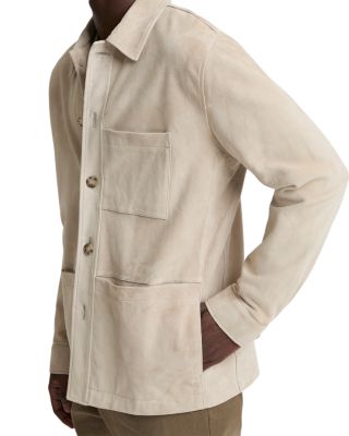 Suede Utility Jacket