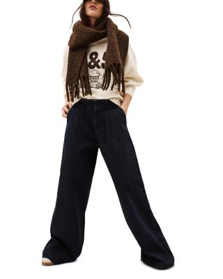 Toby Wide Leg Jeans in Light Used Blue