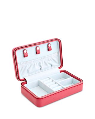 Zippered Luxe Travel Jewelry Case