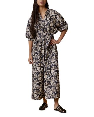 Coastal Poplin Kaia Dress