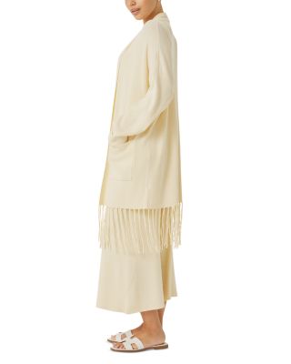 x &commat;Cellajaneblog Fringe Open Front Cardigan Sweater