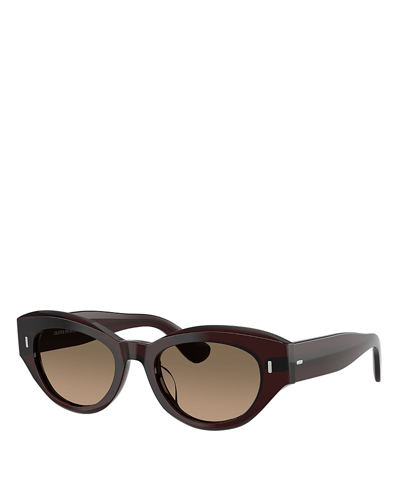 Oliver Peoples Lerrue Oval Sunglasses, 50mm · OS