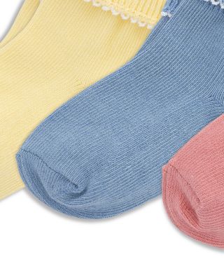 Girls' Turncuff Socks, 3 Pack - Baby