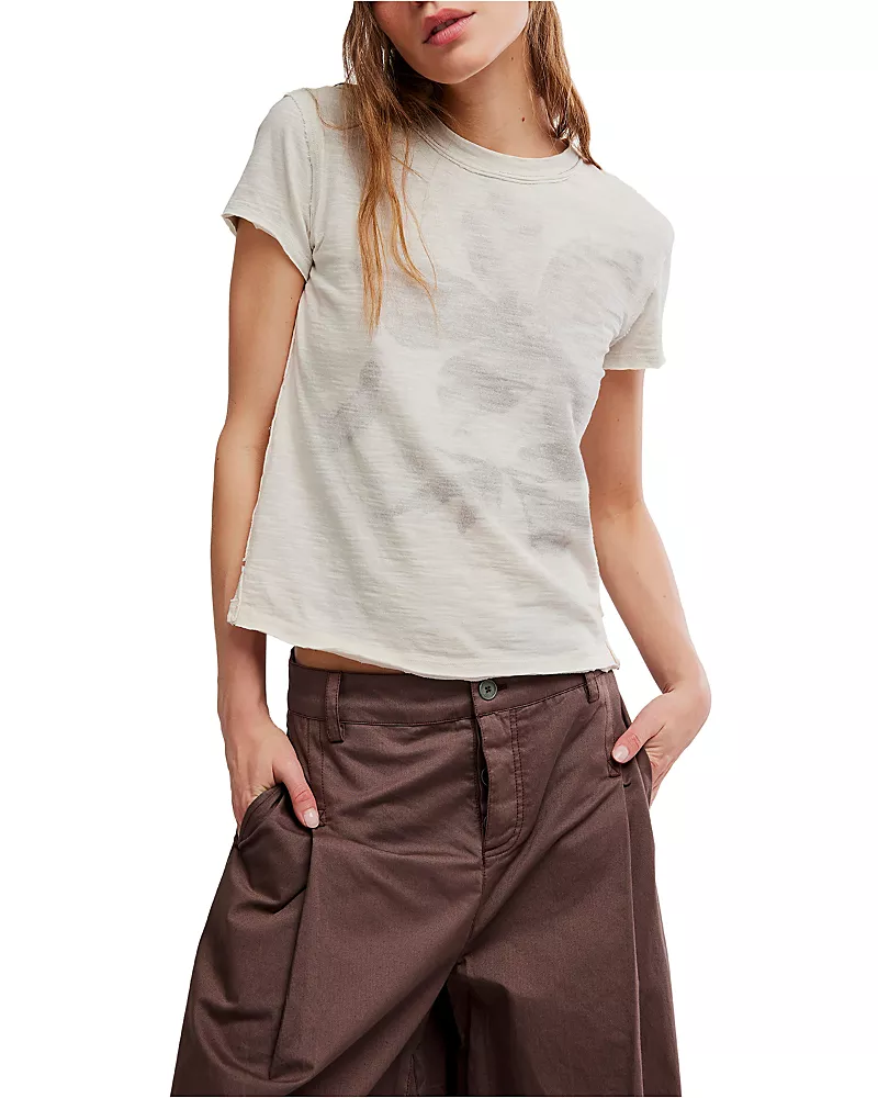 Free People Wall Flower Tee