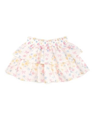 Girls' Sweet Floral Skort - Baby, Little Kid, Big Kid