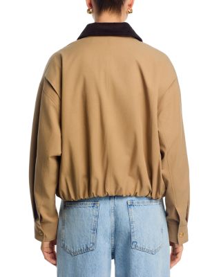 The Corduroy Collar Bubble Jacket