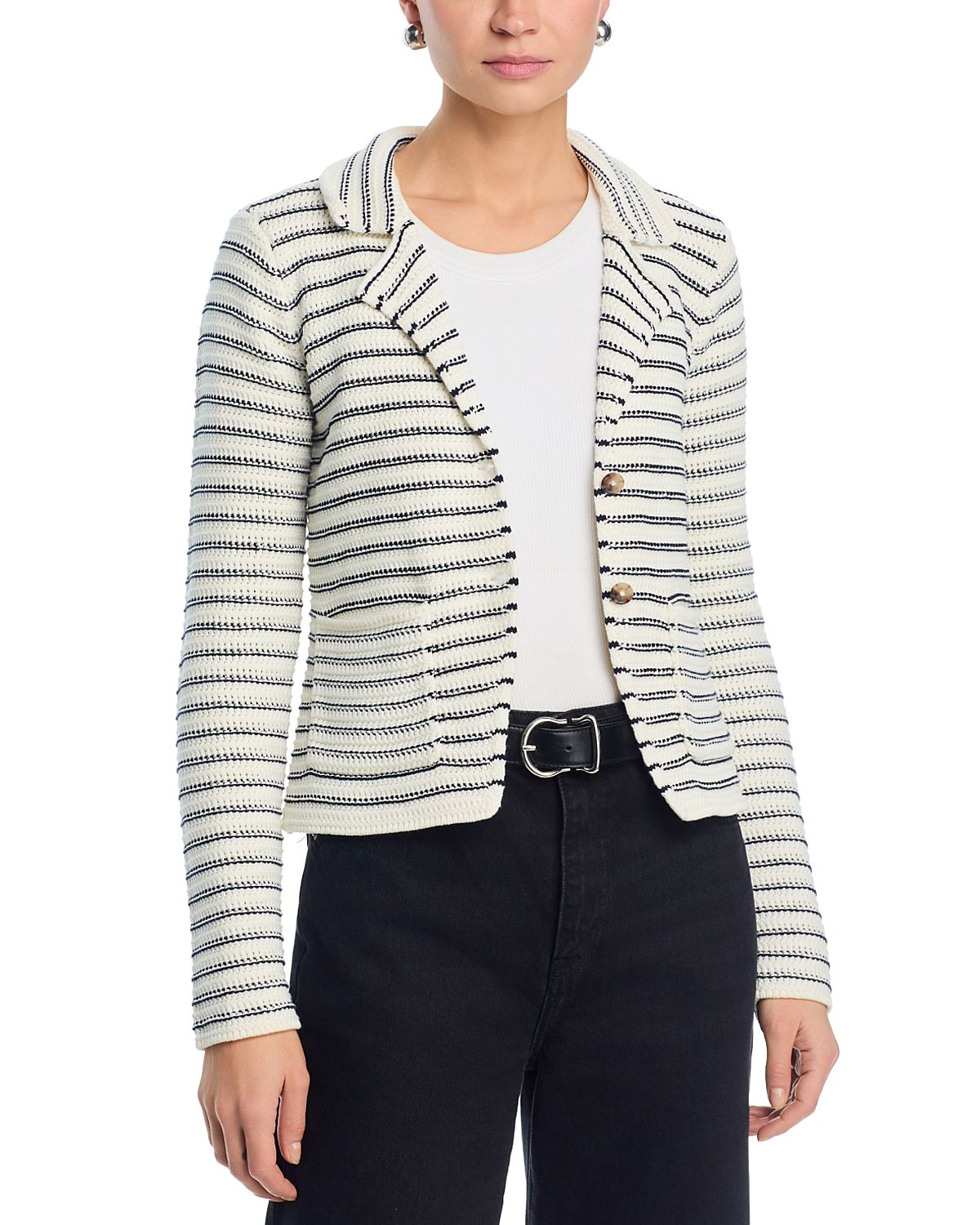Frame The Crochet Blazer
