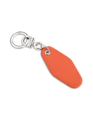 Vintage Leather Hotel Style Keychain