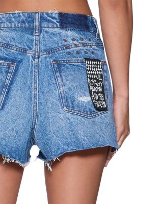 Cut Off Denim Shorts 