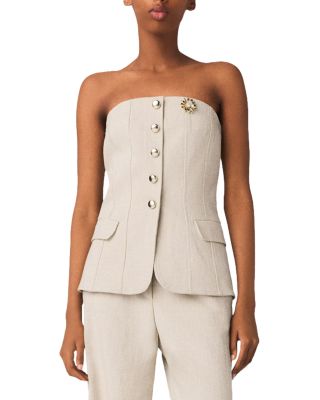 Tailored Bustier Top