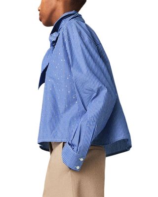 Shirt with Removable Handkerchief