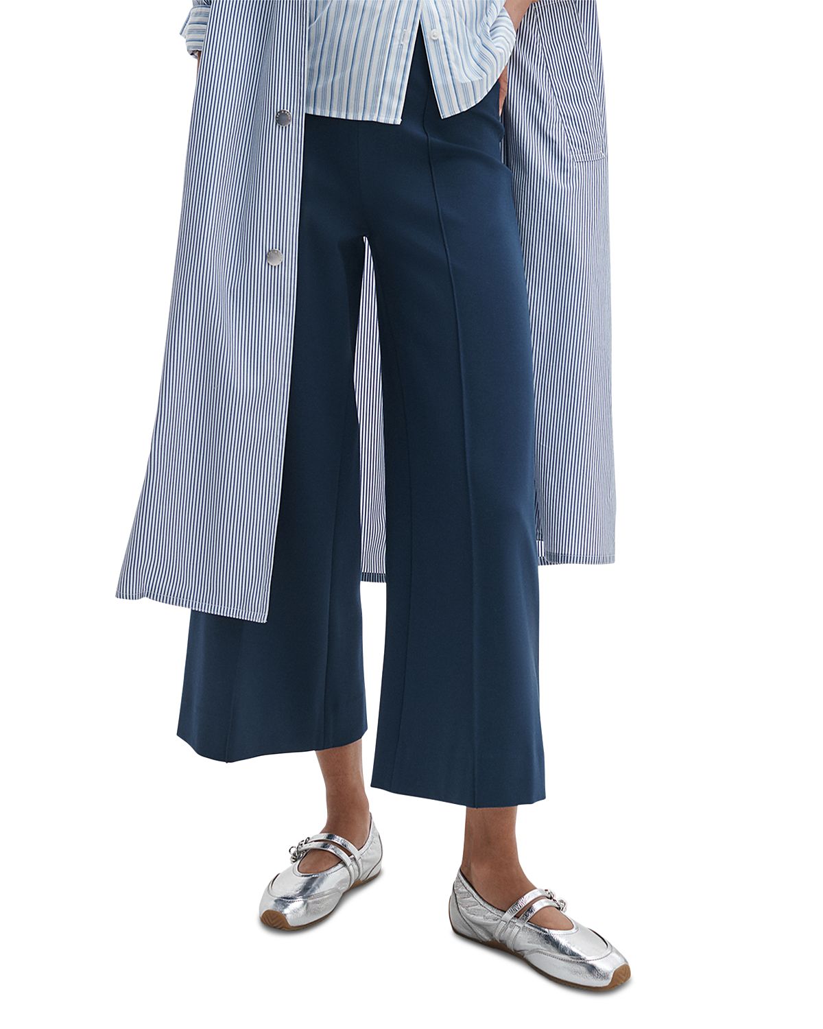 rag & bone Irina Cropped Wide Leg Pants