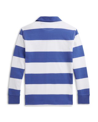 Boys' Nautical Inspired Cotton Rugby Shirt - Big Kid