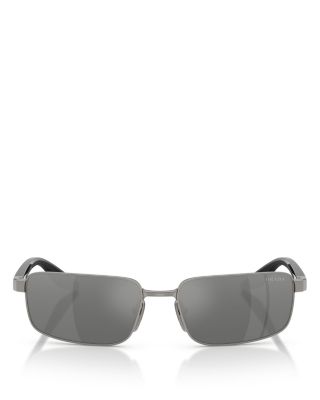 Sport Linea Rossa Rectangular Sunglasses, 59mm