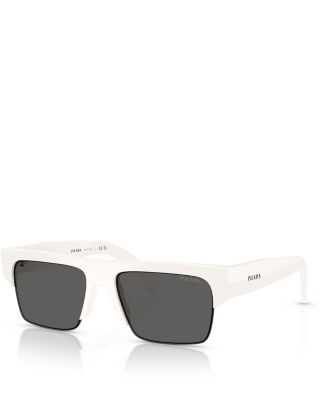 PR Rectangular Sunglasses, 55mm