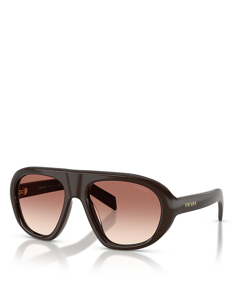 Prada Round Sunglasses, 56mm