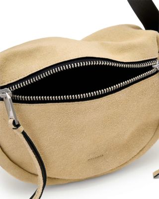 Noemie Suede Shoulder Bag