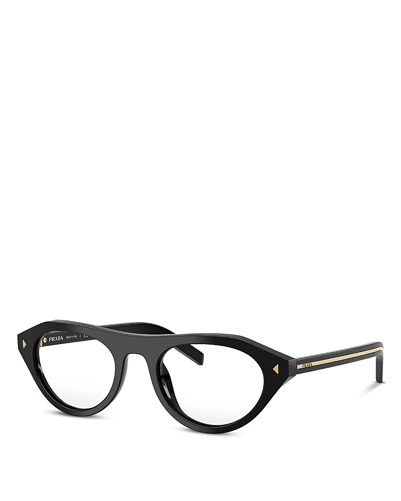 Prada Oval Sunglasses, 52mm