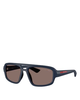 Sport Linea Rossa Aviator Sunglasses, 57mm