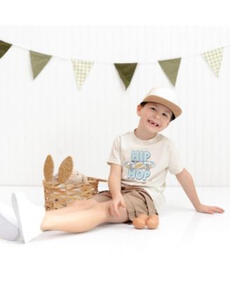 Boys' Hip Hop Skateboard Easter Short Sleeve T-Shirt - Little Kid