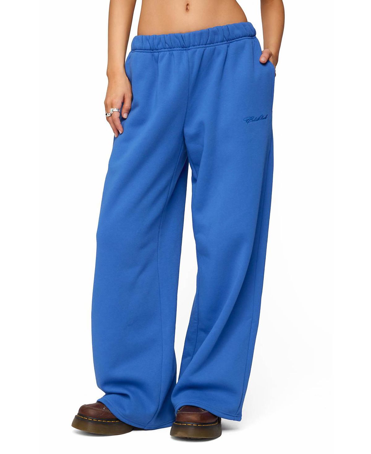 Edikted Basic Girl Wide Leg Edikted Sweatpants