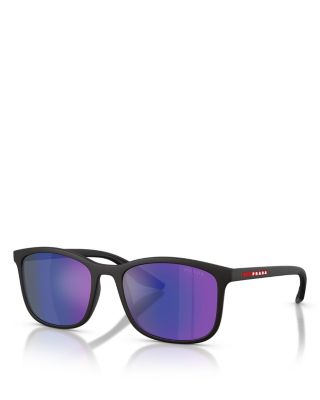 Sport Linea Rossa Pillow Sunglasses, 56mm