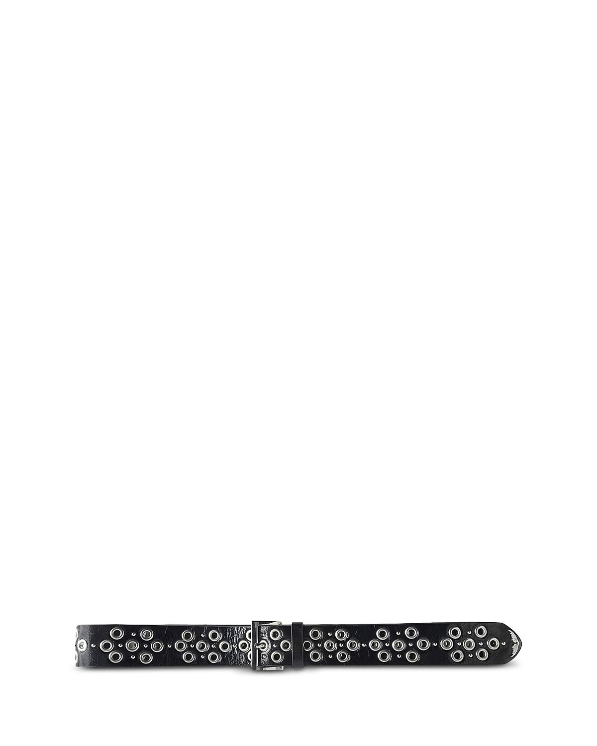 Zadig & Voltaire Women's Starlight Eyelets Leather Belt