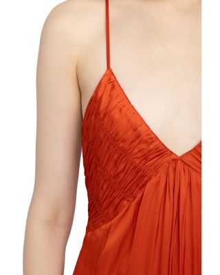 Rayonne Satin Maxi Dress