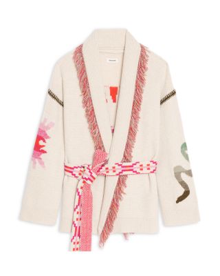 Alpa Wool Cardigan Coat