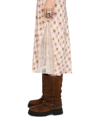 Jayla Lace Inset Skirt