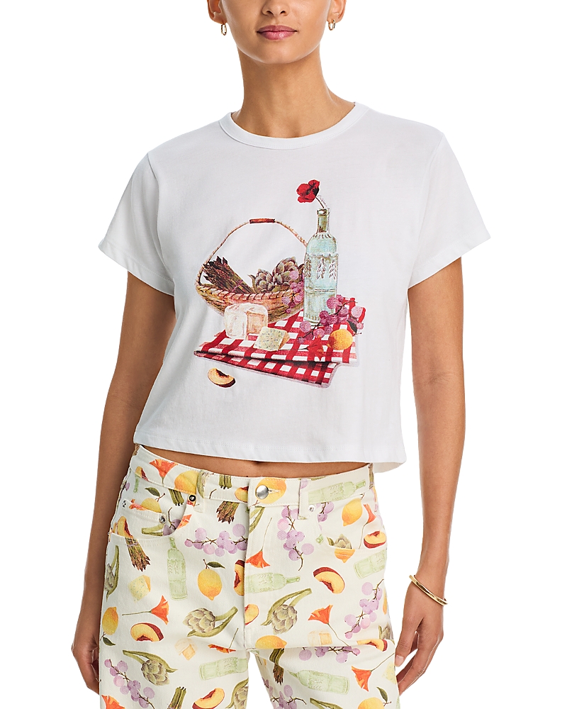 Aqua Picnic Graphic Tee - Exclusive
